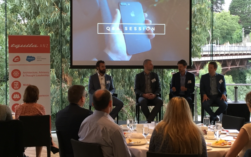 Digital transformation in modernising aged care conference with Tquila ANZ & Salesforce