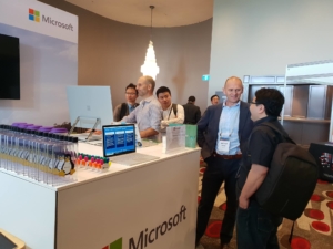 Microsoft Exhibition Stand at eresearch conference