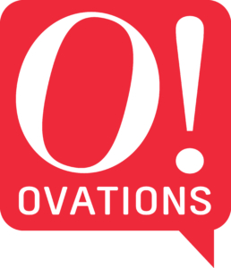 Corporate entertainment agency logo | Ovations